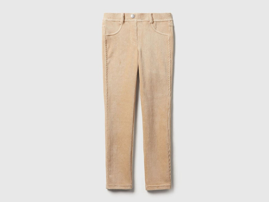 superenge chenille-hosen